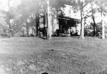 The house east of Bismarck where John Herbert Smith and his children were born