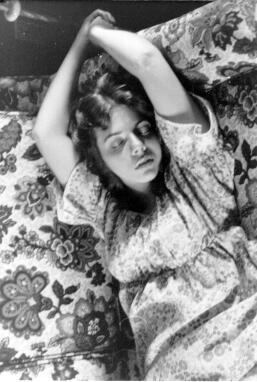 Susan Smith in repose, Summer 1981