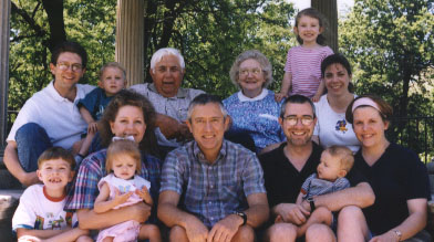 The Smith family in June 1998