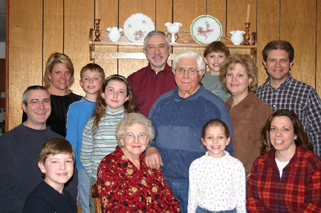 The Smith family in 2005