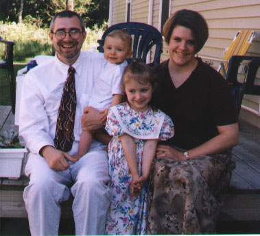 Spencer, Madelon (Pratt), Evangeline, and Henry Smith, June 1998