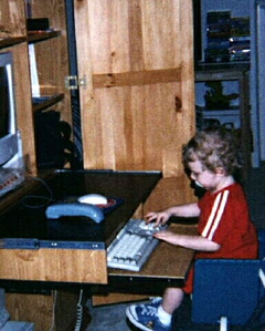 Henry's early computer activity.
