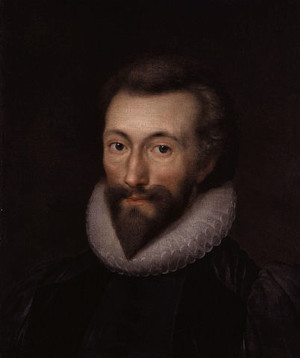 English poet, John Donne, 1572-1631.